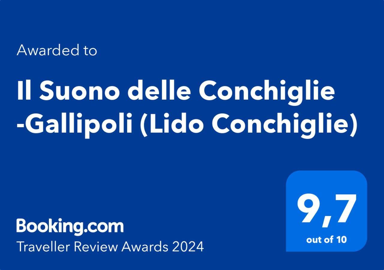 Il Suono Delle Conchiglie - Lido Conchiglie Gallipoli Exterior foto